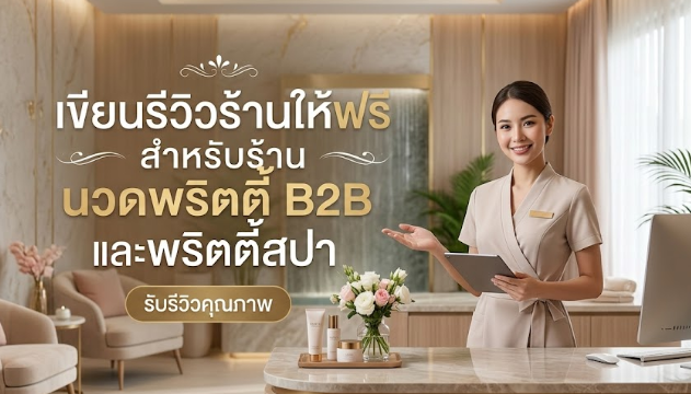 ลงประกาศฟี ร้านนวด