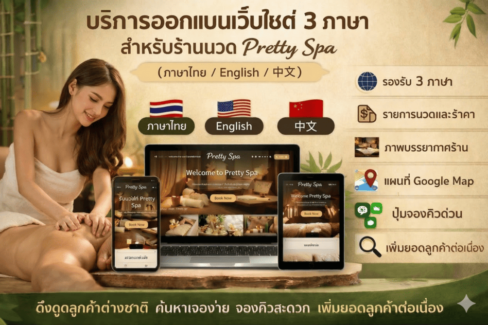 รับโปรโมทร้านนวดพริตตี้